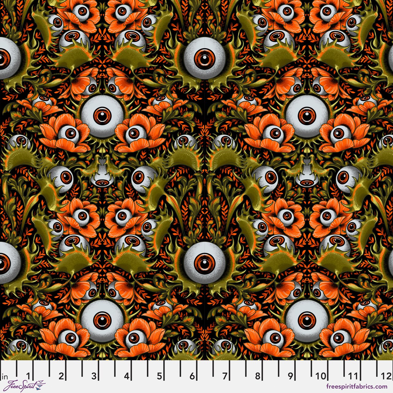 Venus Eye Trap in Orange (pwrh127.orange) | Costumes and Cobwebs | Club Hauer | Free Spirit